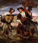 Ignacio Zuloaga Grape Pickers USA oil painting artist